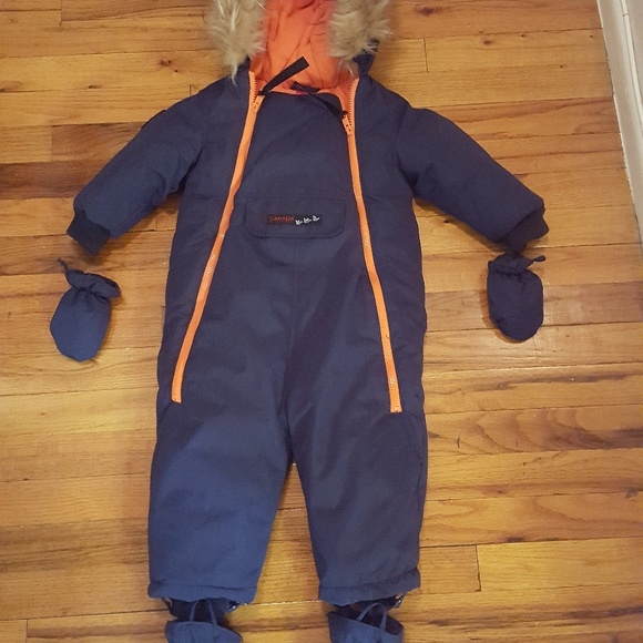 canada weather gear baby snowsuit
